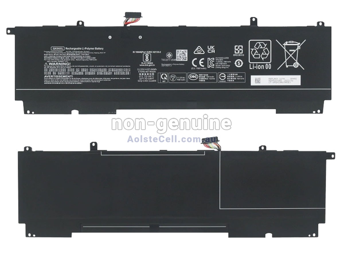 Replacement HP Omen TRANSCEND 16-U1015TX battery