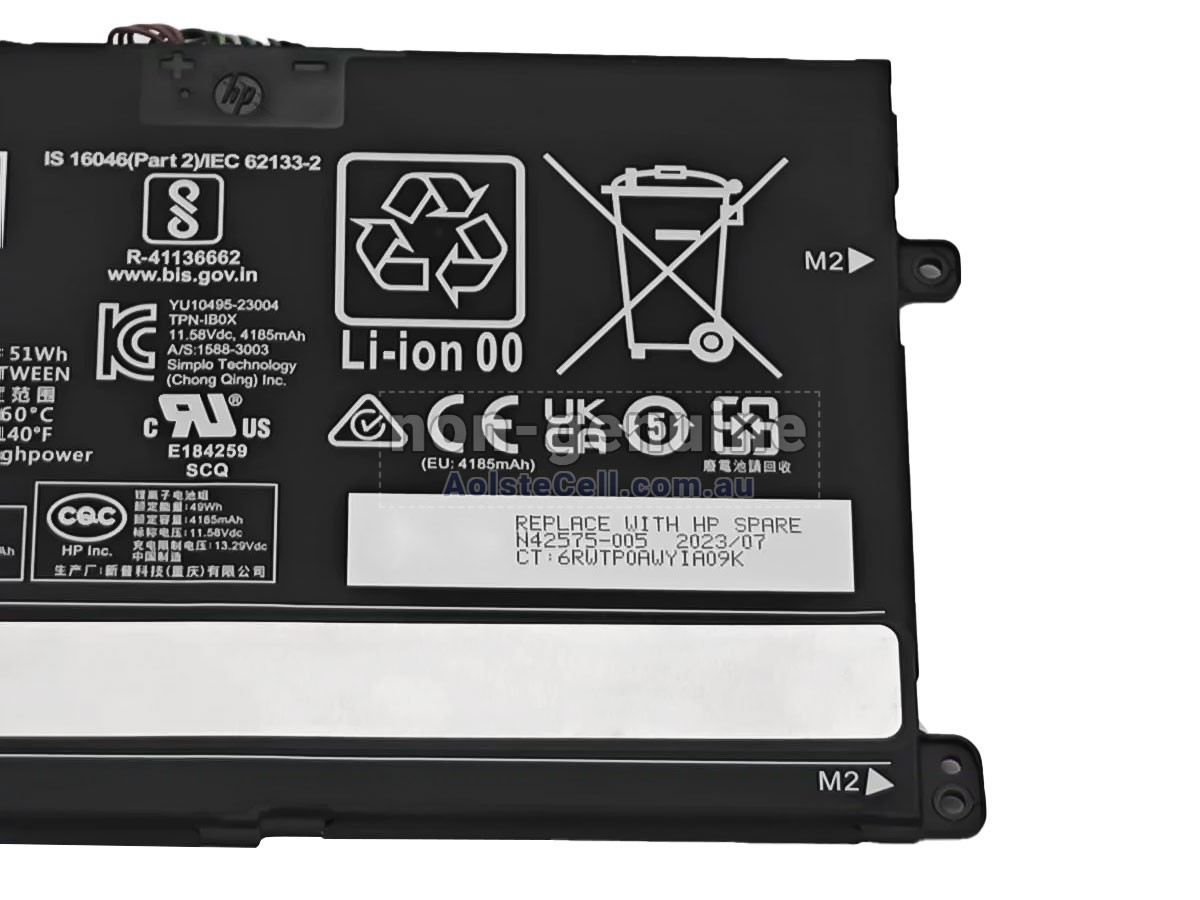 Replacement HP TPN-IB0X battery