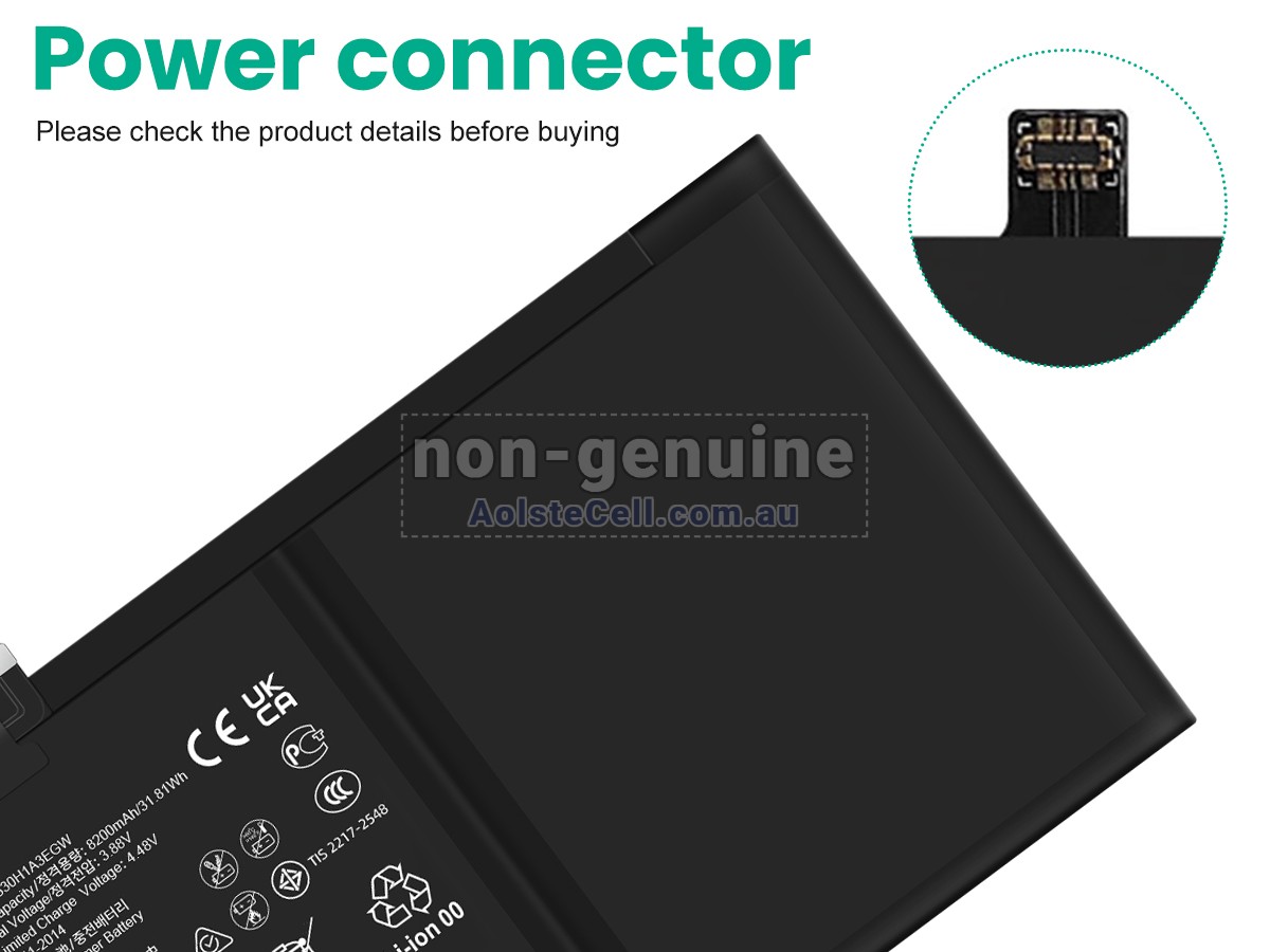 Replacement Huawei MATEPAD AIR DBY2?W00 battery