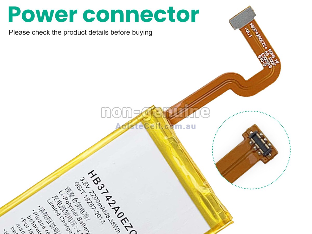Replacement Huawei HB3742A0EZC battery