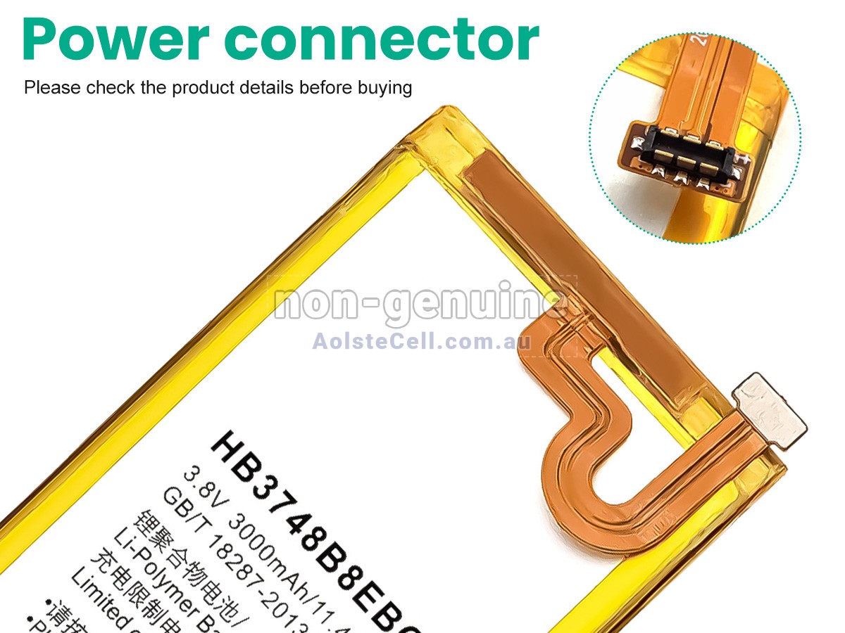 Replacement Huawei HB3748B8EBC battery