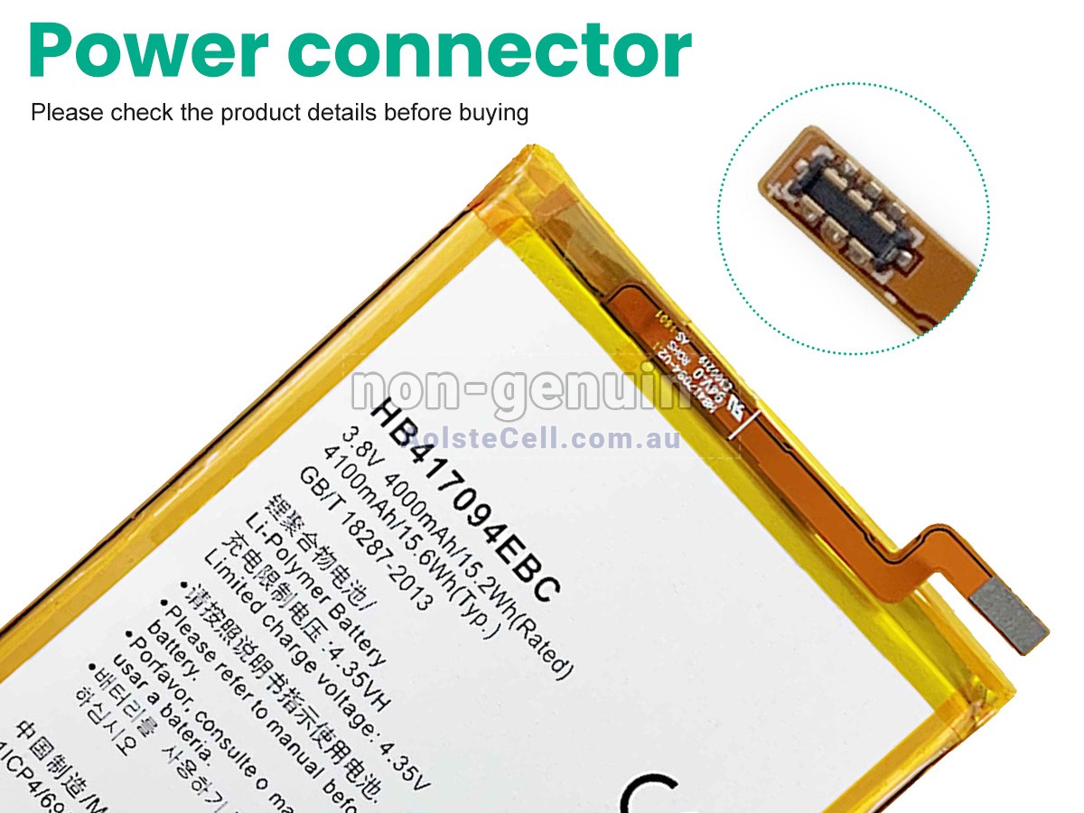 Replacement Huawei HB417094EBC battery