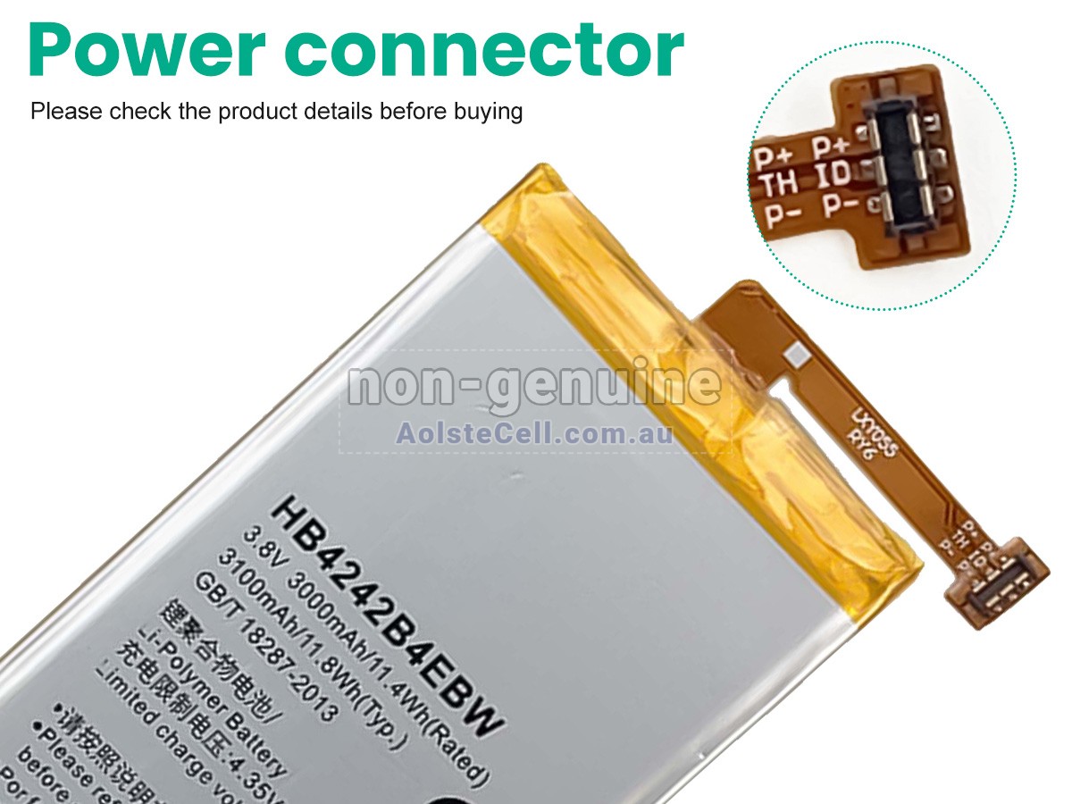 Replacement Huawei HB4242B4EBW battery