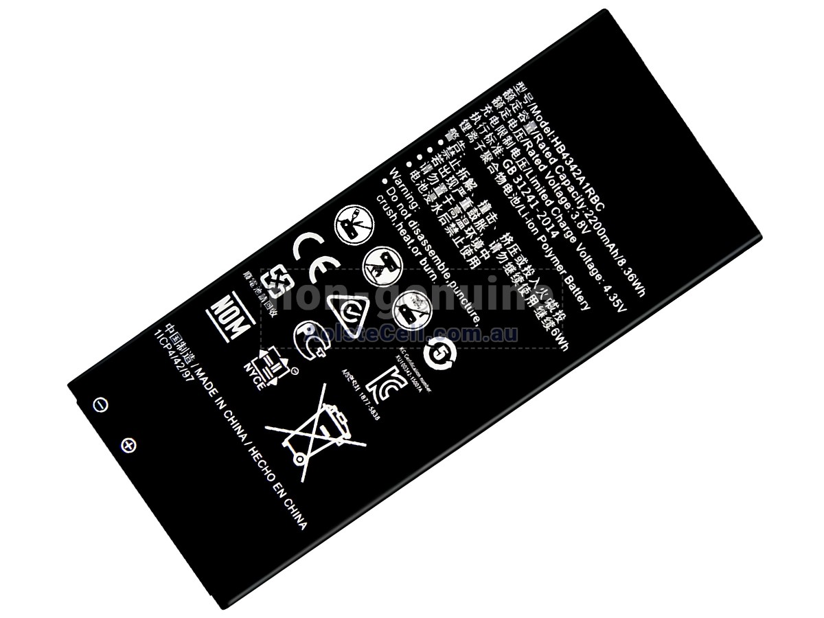 Replacement Huawei HB4342A1RBC battery