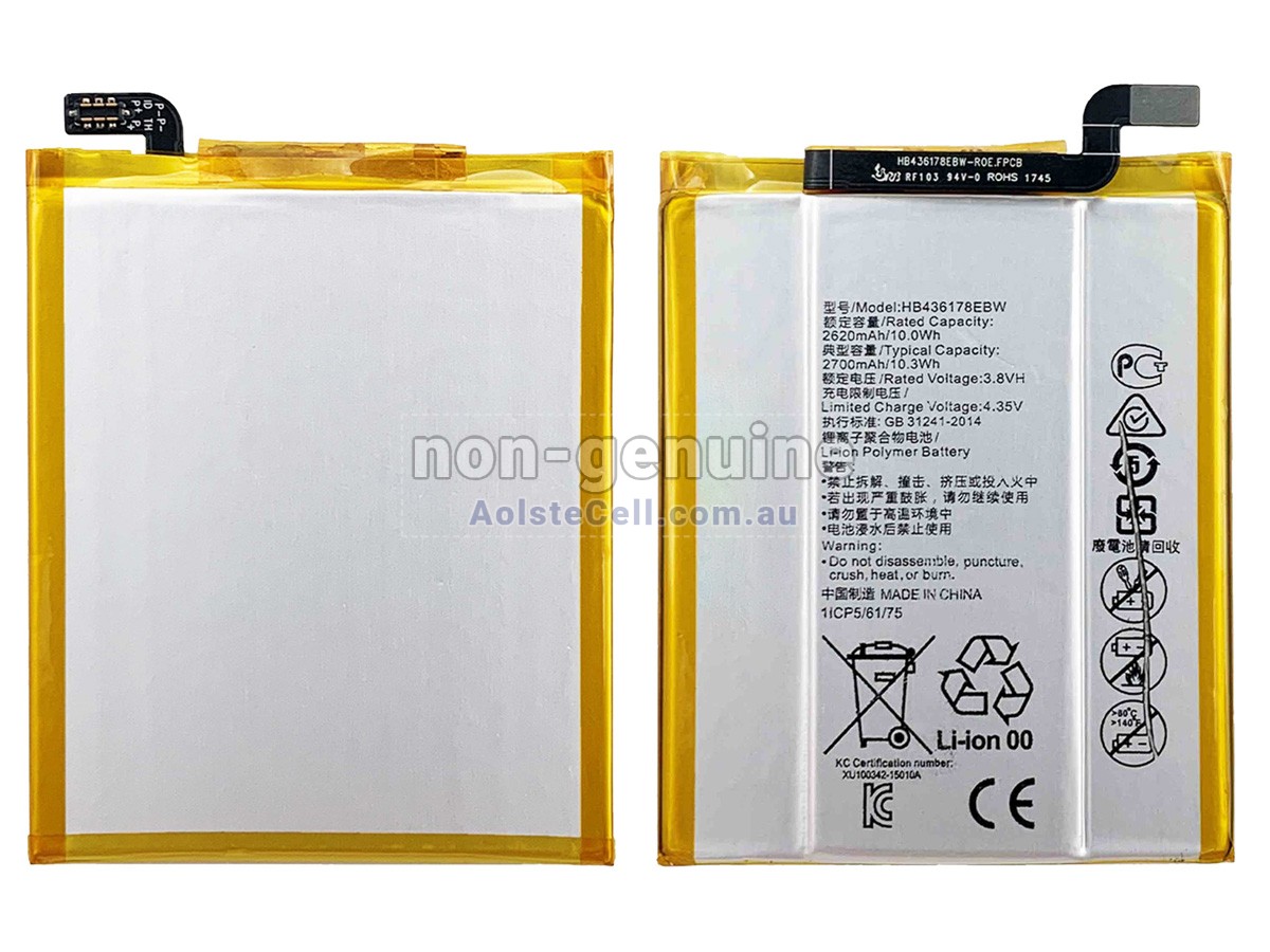 Replacement Huawei HB436178EBW battery