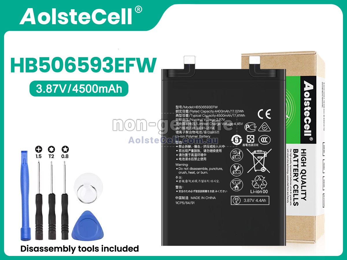 Replacement Huawei HB506593EFW battery
