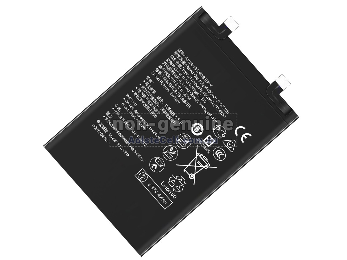Replacement Huawei HB506593EFW battery