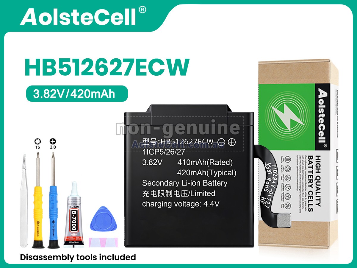 Replacement Huawei HB512627ECW battery