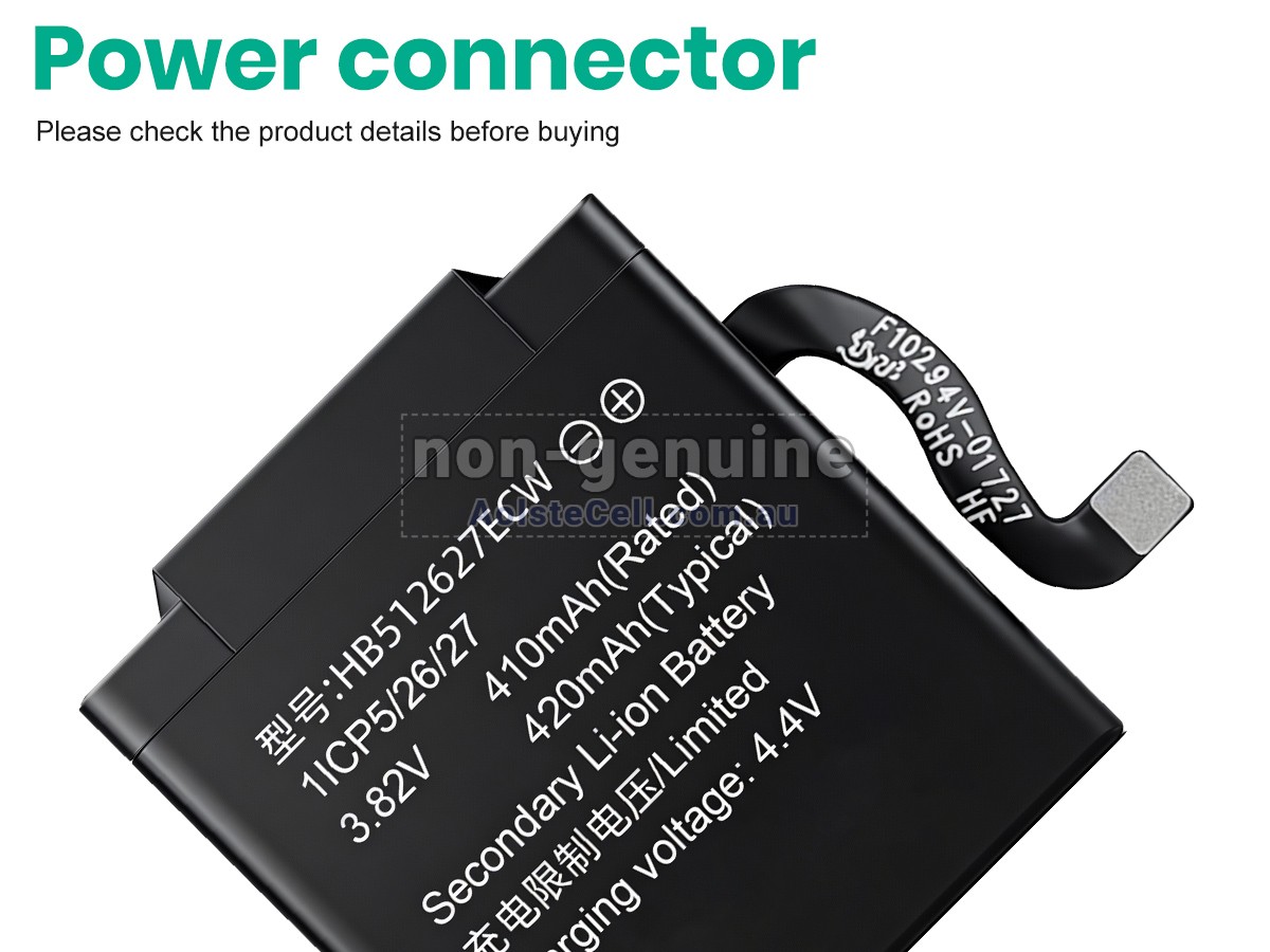 Replacement Huawei HB512627ECW battery