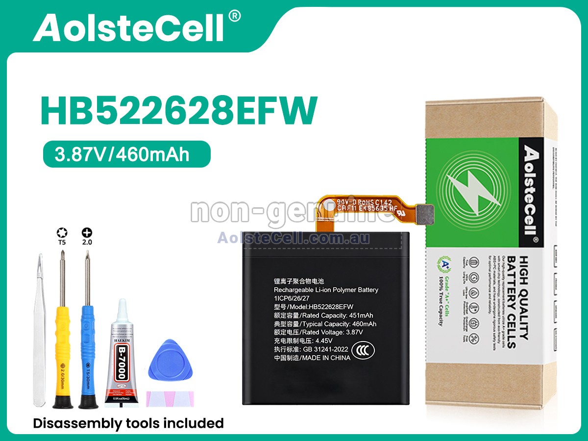 Replacement Huawei HB522628EFW battery