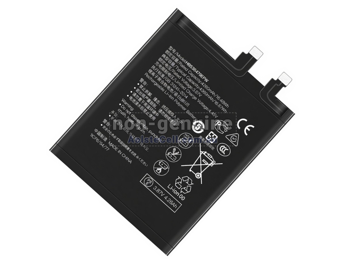 Replacement Huawei HB536479EFW battery
