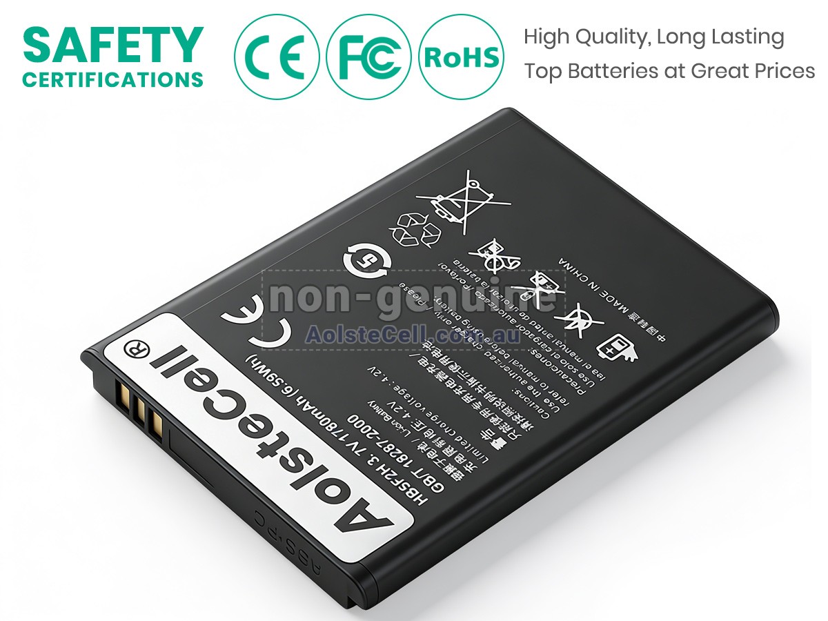 Replacement Huawei HB554666RAW battery