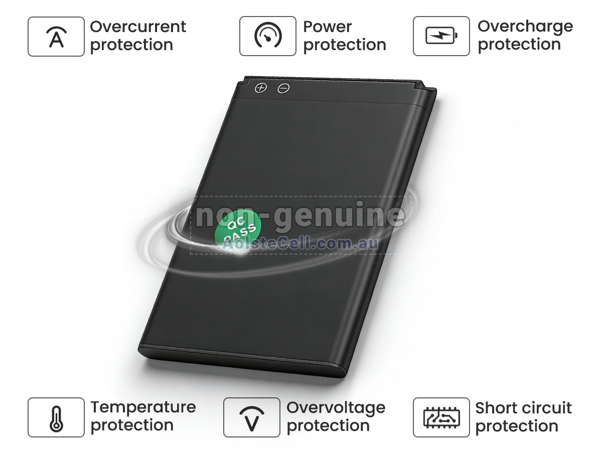Replacement Huawei HB554666RAW battery