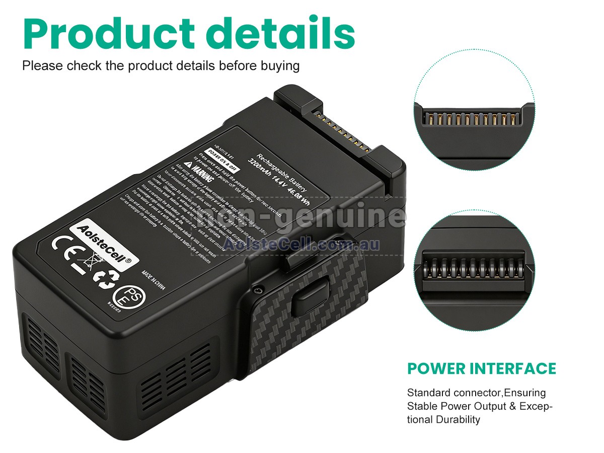 Replacement Hubsan BLACKHAWK 2 RC DRONE battery