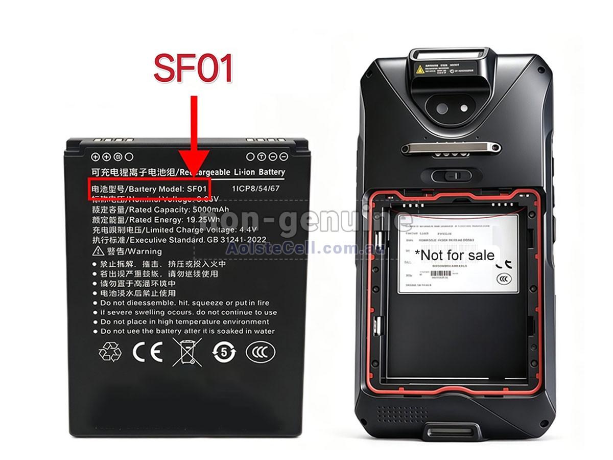 Replacement Idata T3 battery