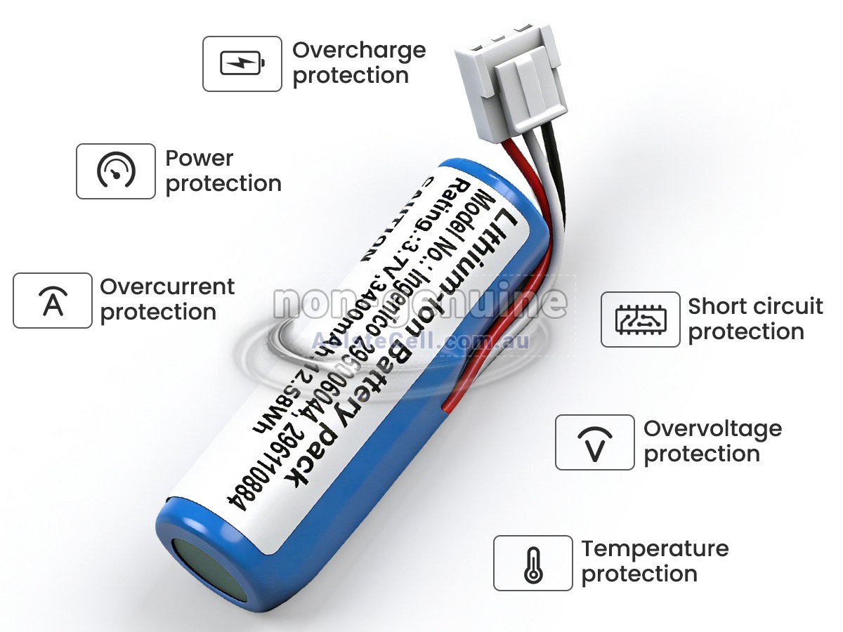 Replacement Ingenico F26401964 battery