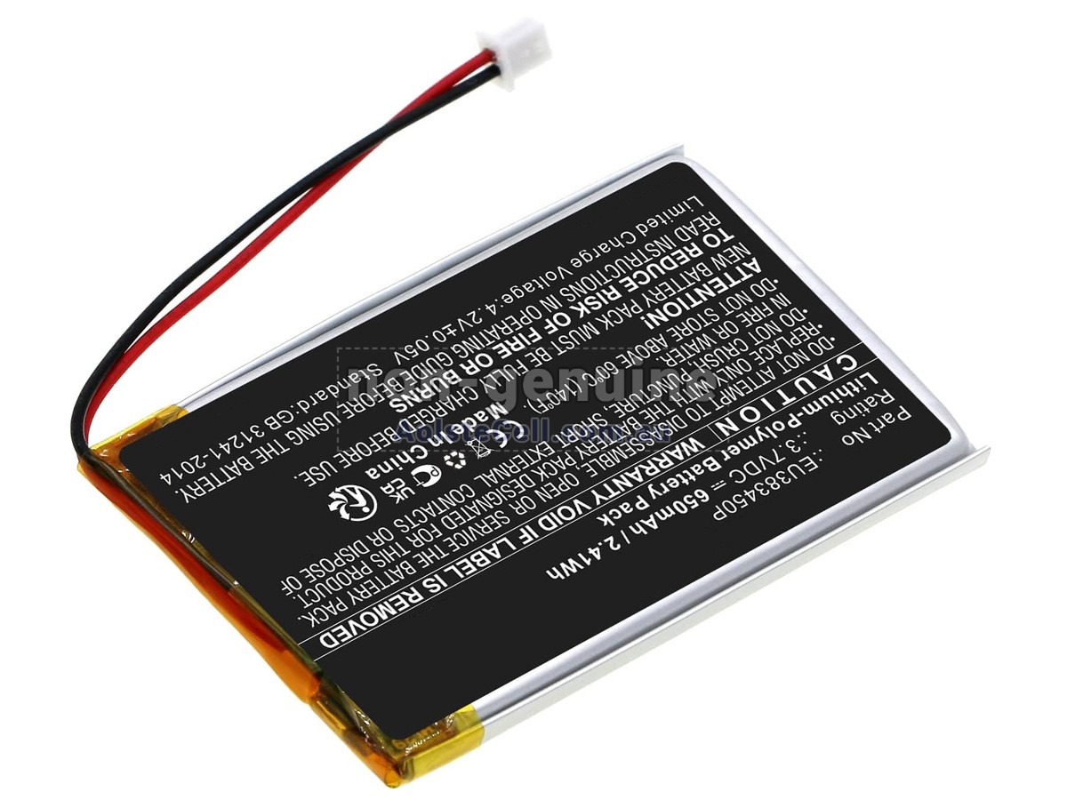 Replacement Ingenico EU383450P battery