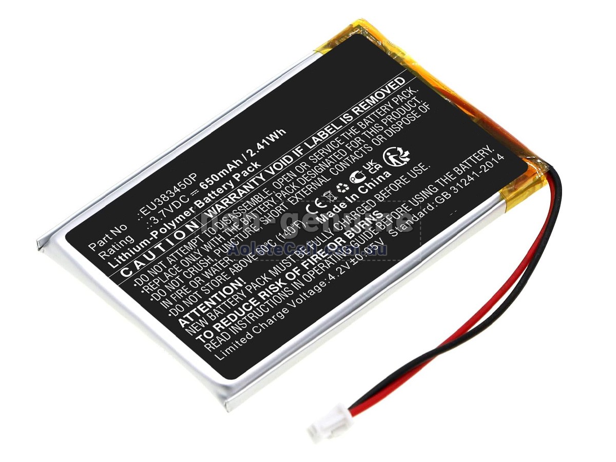 Replacement Ingenico EU383450P battery