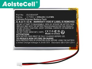 Battery For Ingenico EU383450P