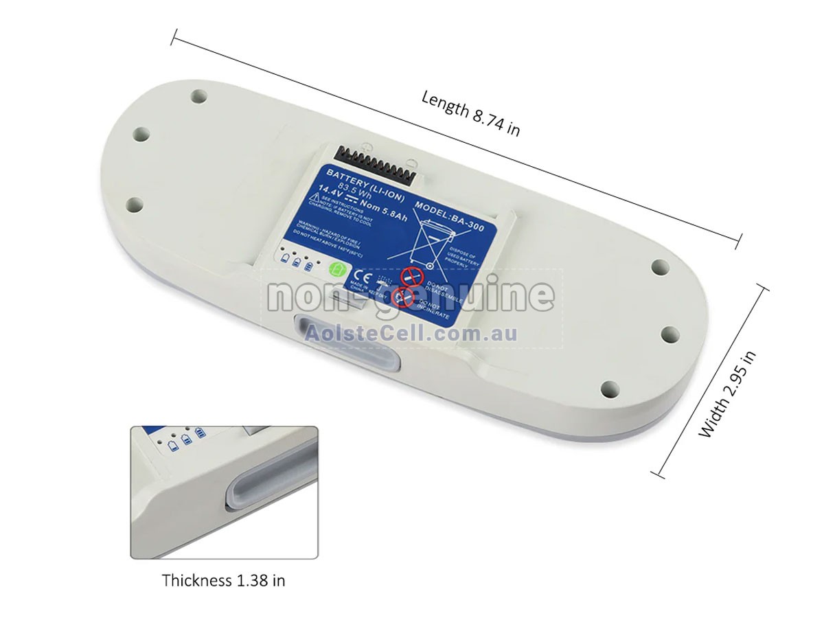 Replacement Inogen 1400-1010-8 battery