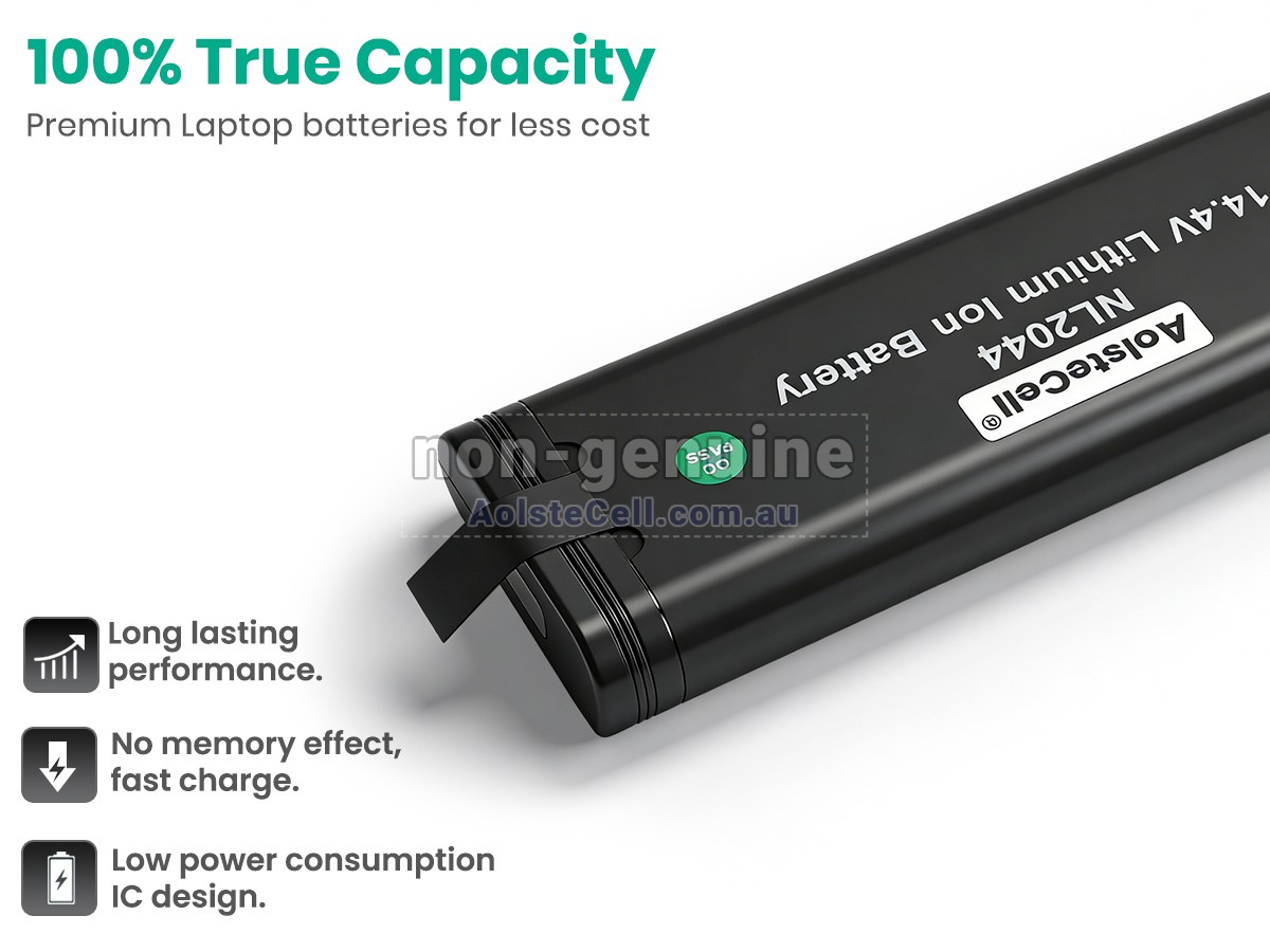 Replacement Inspired Energy NL2044HD battery