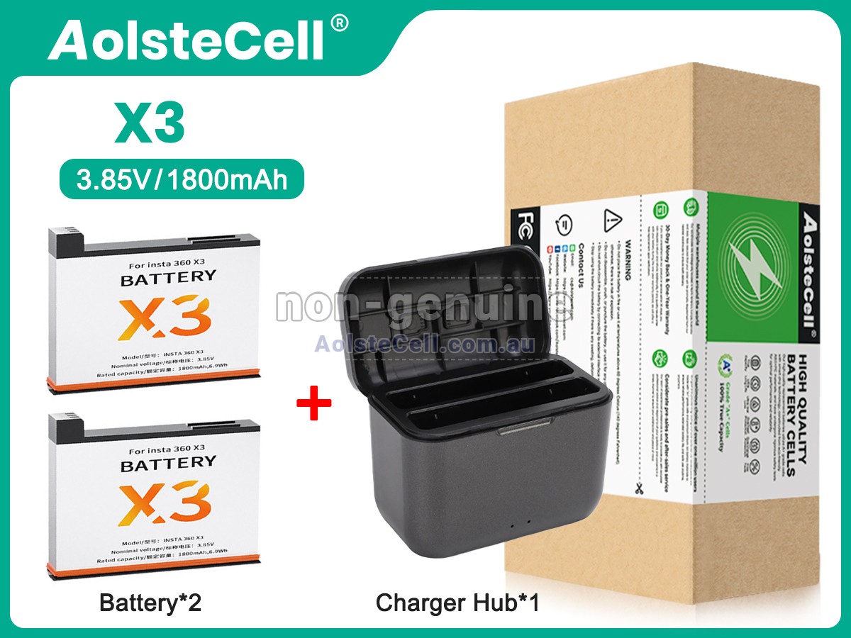 Replacement Insta360 ONE X3 battery