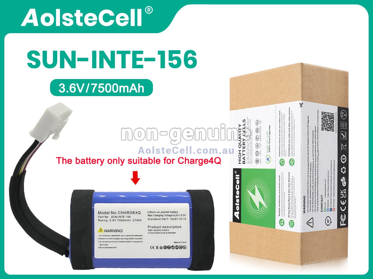 Replacement JBL SUN-INTE-156 battery