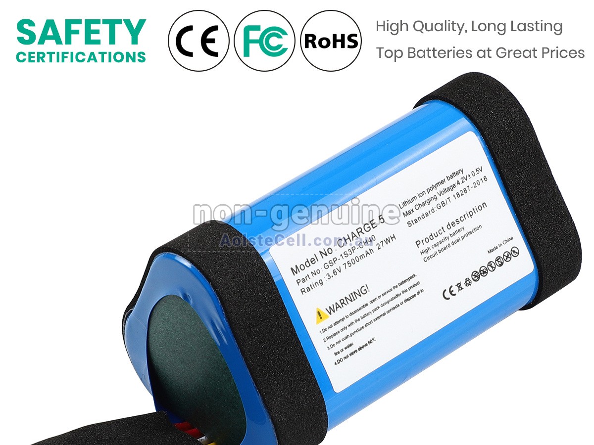 Replacement JBL CHARGE 5 battery