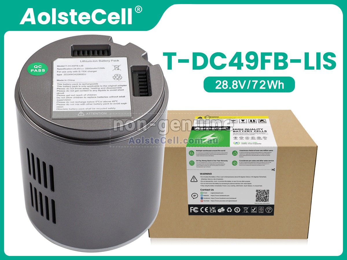 Replacement JIMMY H9 FLEX battery