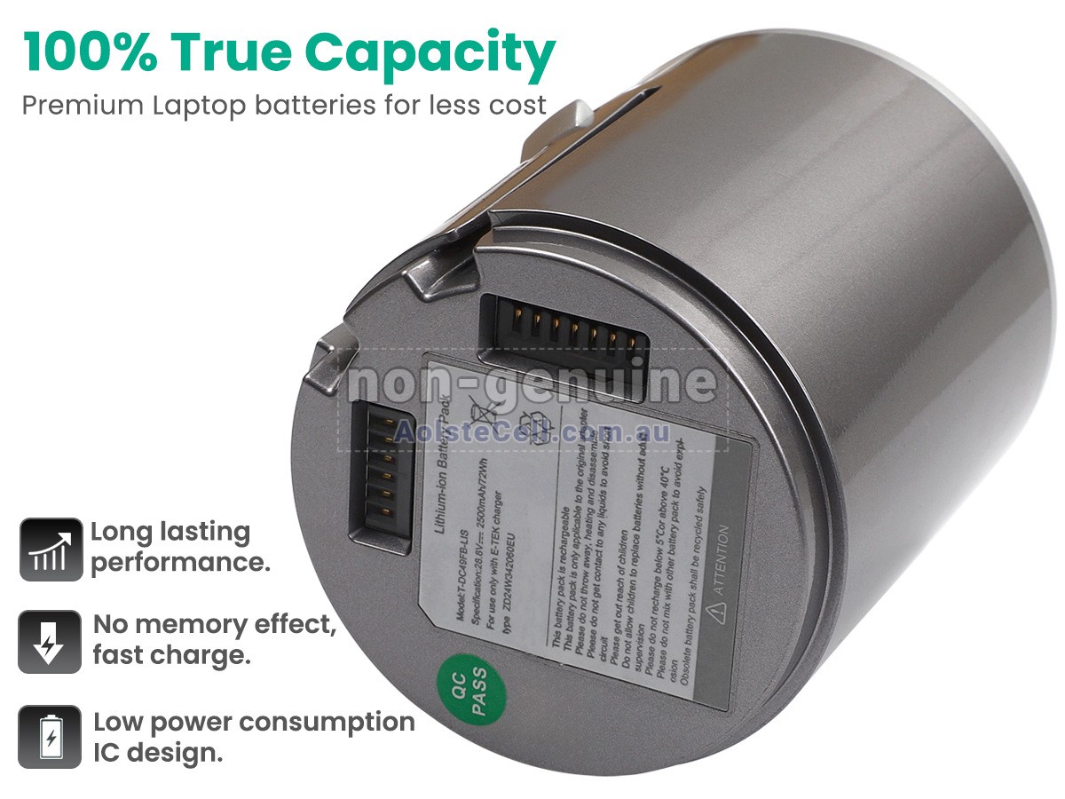 Replacement JIMMY H9 FLEX battery
