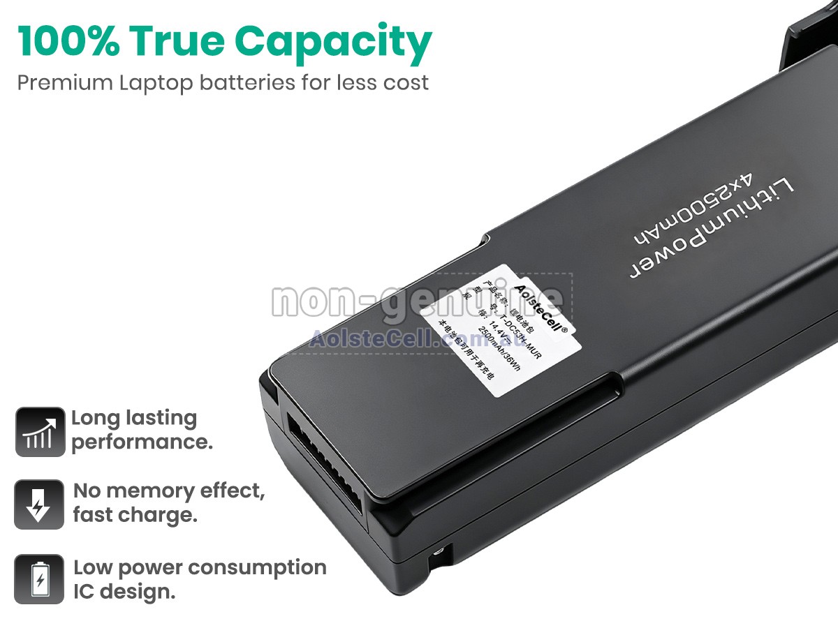 Replacement JIMMY T-DC53H-MUR battery