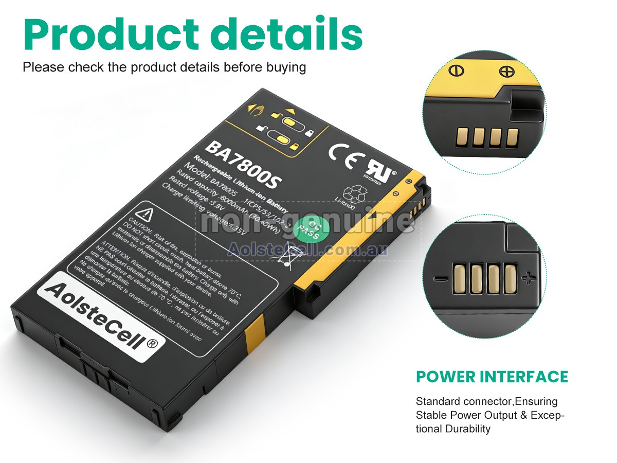 Replacement Jisibao A8 BEIDOU HANDHELD GPS battery