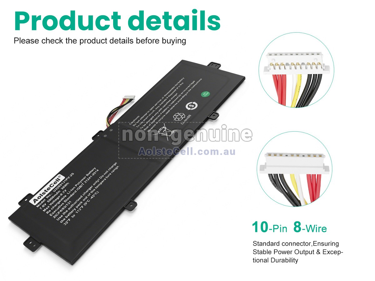 Replacement Jumper U3285131PV-2S-9LINES battery