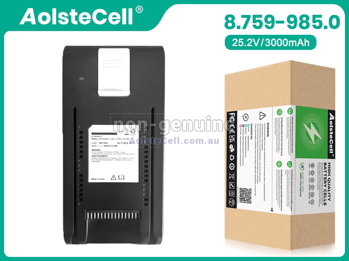 Replacement Karcher 1.012-910.0 battery