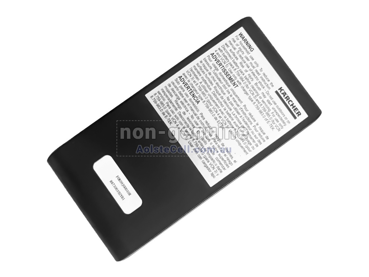 Replacement Karcher 1.012-910.0 battery