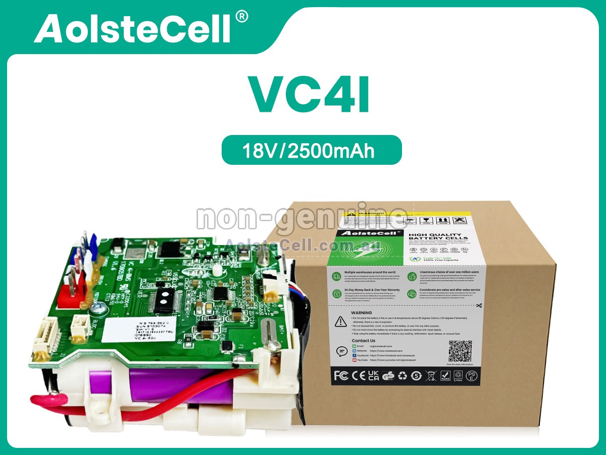 Replacement Karcher VC4I battery