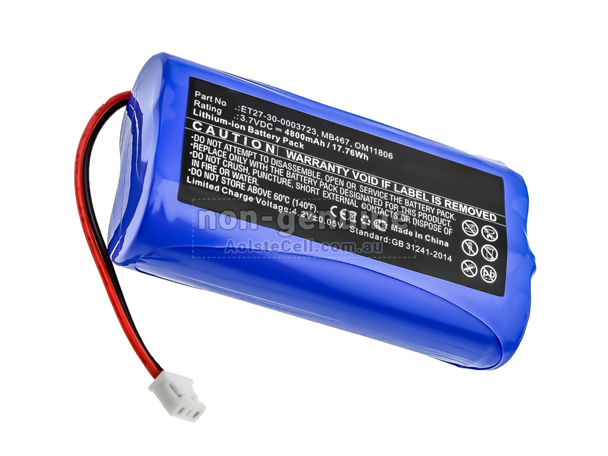 Replacement Karl STORZ 8402 ZX battery