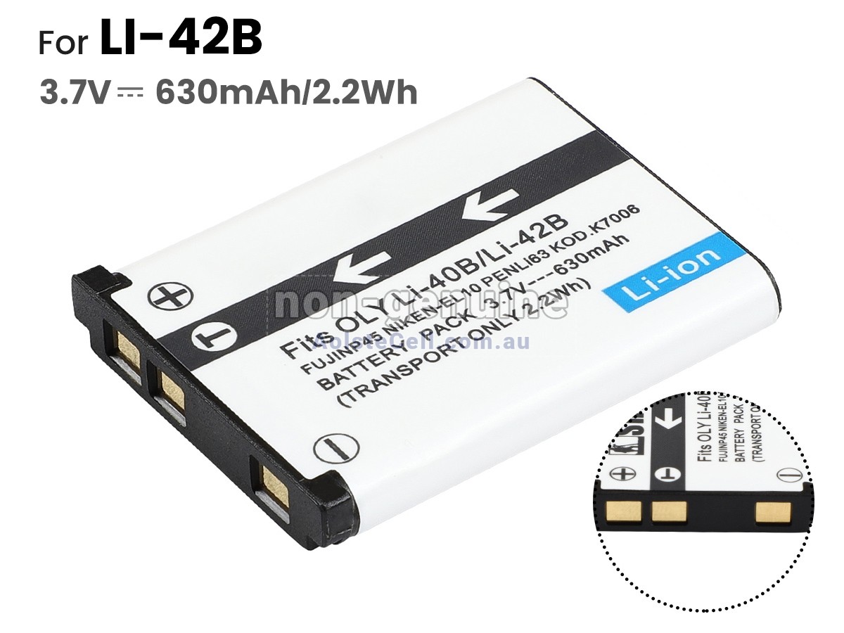 Replacement Kodak KLIC-7006 battery