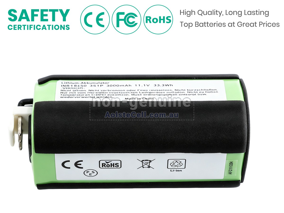 Replacement Ledlenser P18R TORCH battery