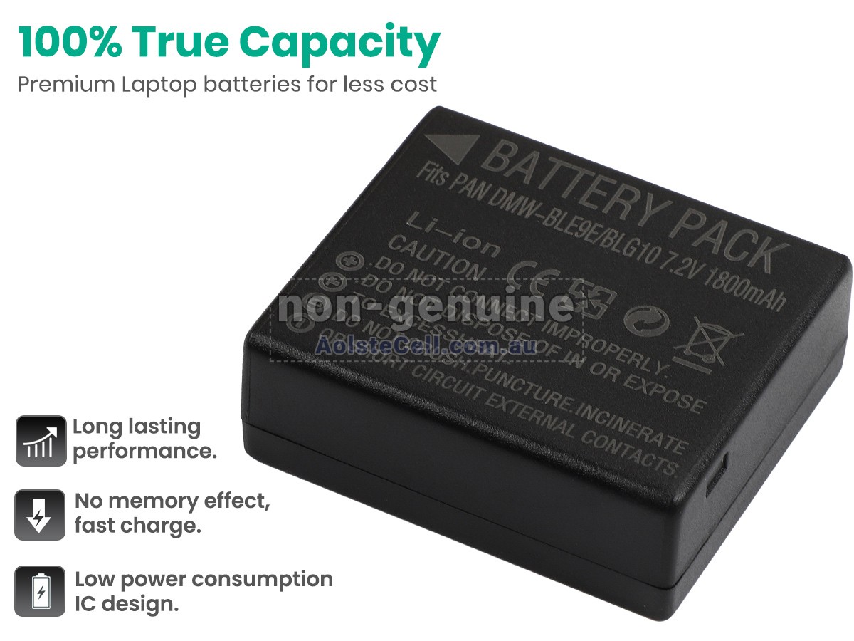 Replacement Leica BP-DC15 battery
