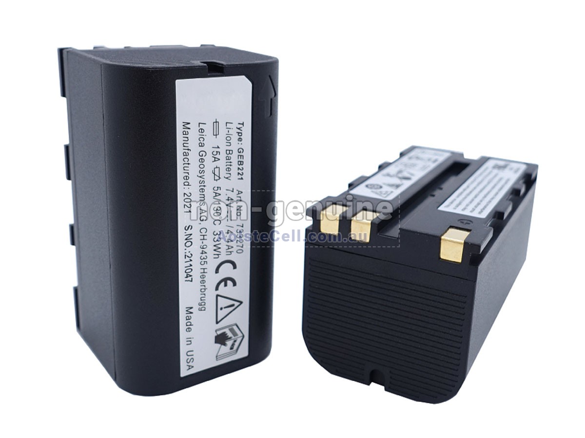 Replacement Leica FLEXLINE TS02 battery