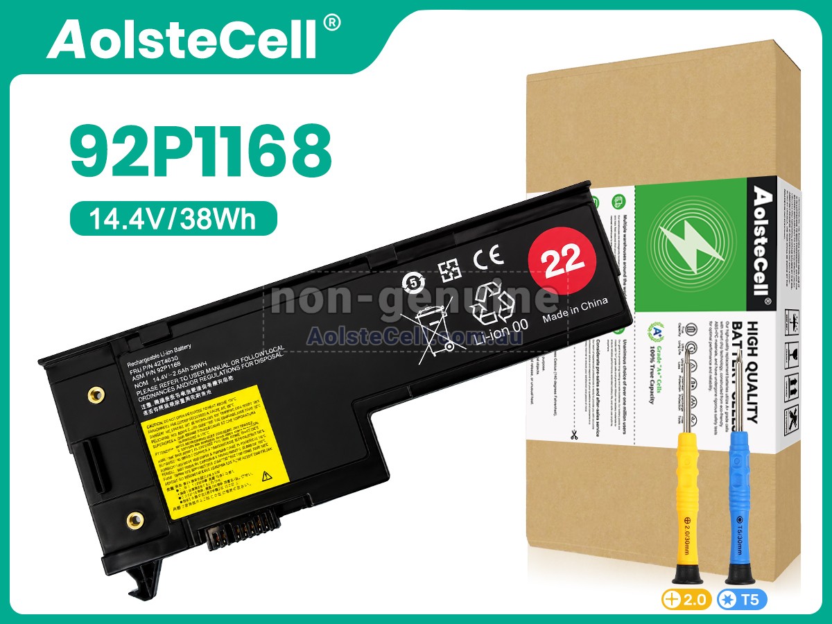 Replacement Lenovo ThinkPad X60S 2524 battery