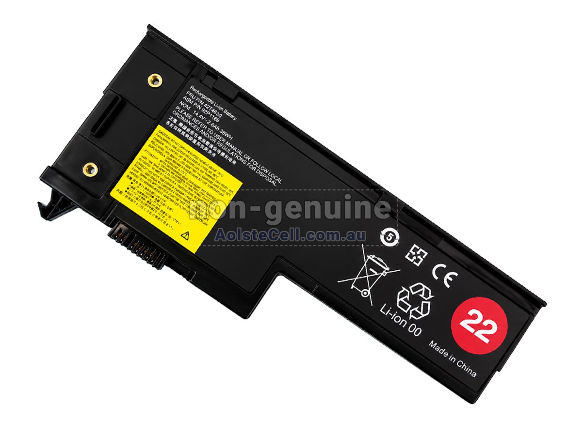 Replacement Lenovo ThinkPad X60S 2524 battery
