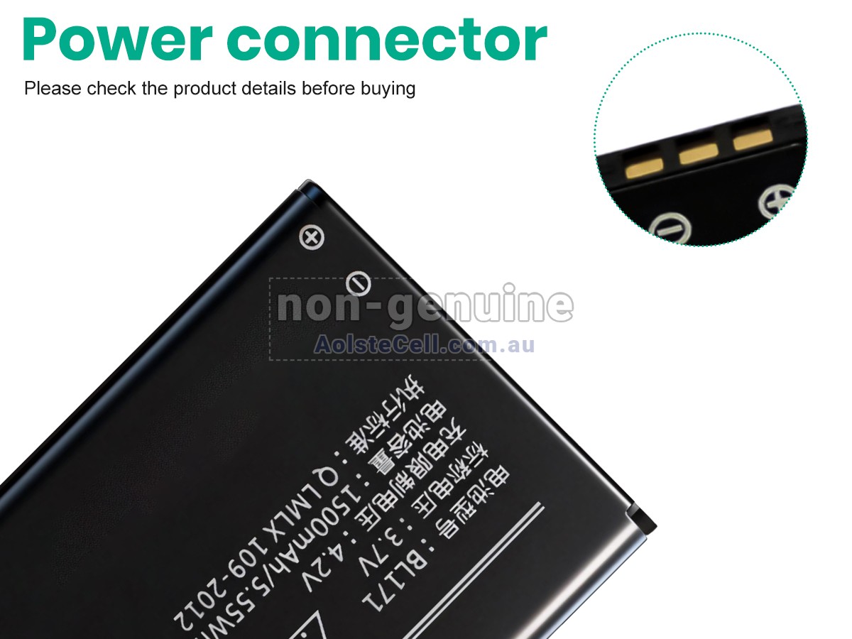 Replacement Lenovo BL171 battery