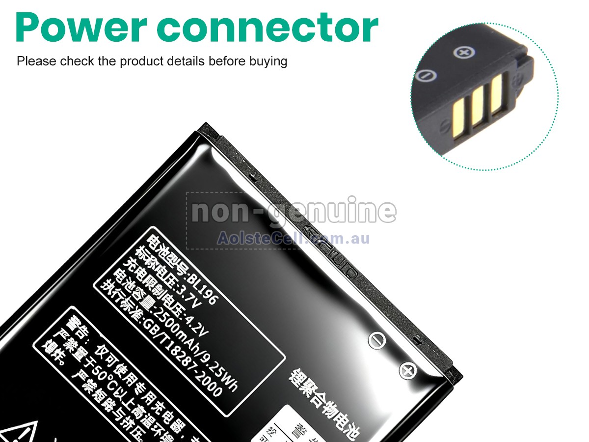 Replacement Lenovo BL196 battery