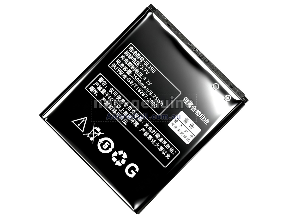 Replacement Lenovo BL196 battery