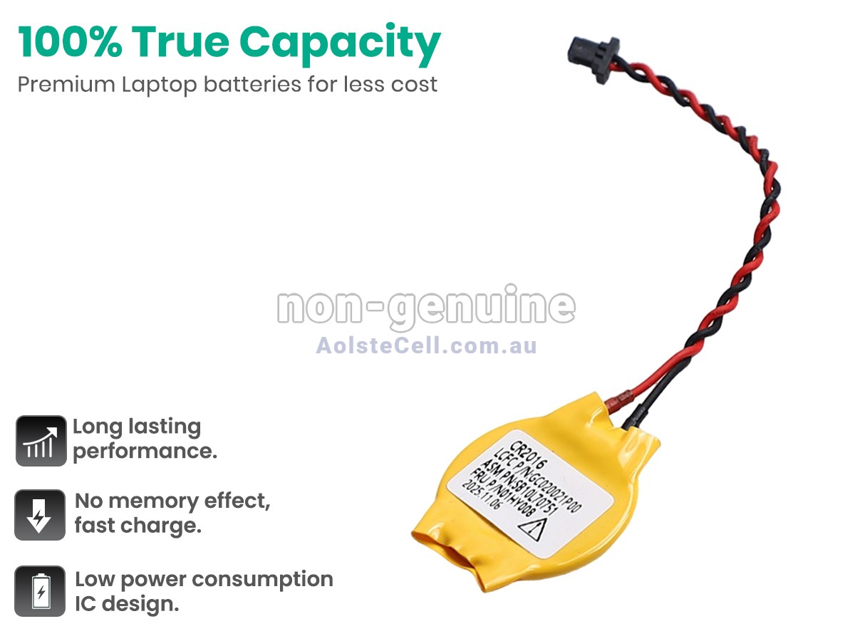 Replacement Lenovo THINKPAD X1 CARBON 3RD GEN CMOS battery