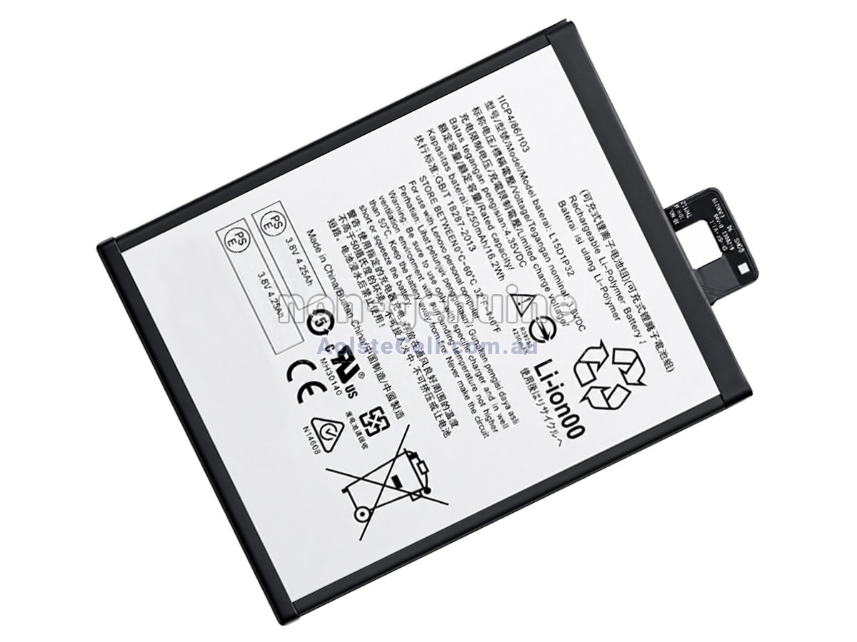 Replacement Lenovo L15D1P32 battery