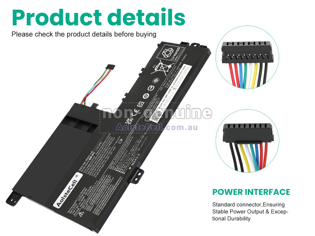 Replacement Lenovo L15M2PB1 battery
