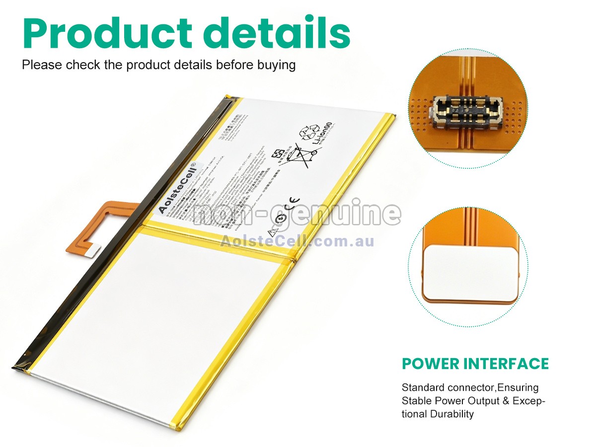 Replacement Lenovo QITIAN E10C TB-X6E6FC battery